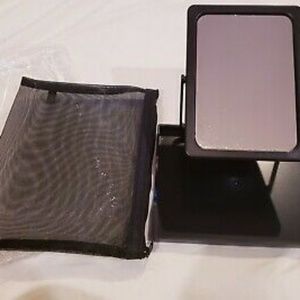 MARY KAY FOLDABLE TRAVEL MIRROR WITH MESH CASE NEW